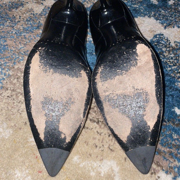 Casadei high heels size 8.5 black and white. - Picture 4 of 4